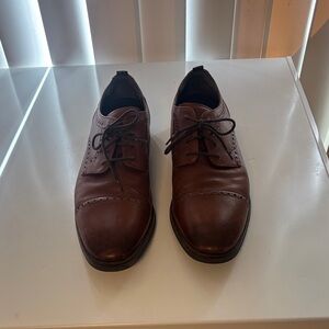 Cole haan used brown dress shoes